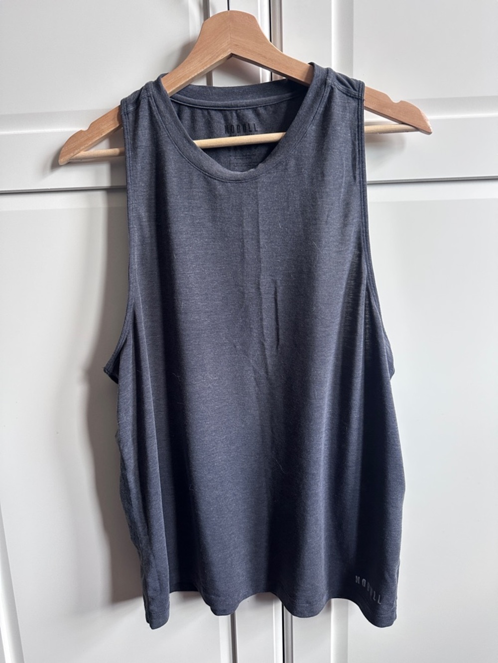 NOBULL Charcoal Gray Women's Muscle Tank